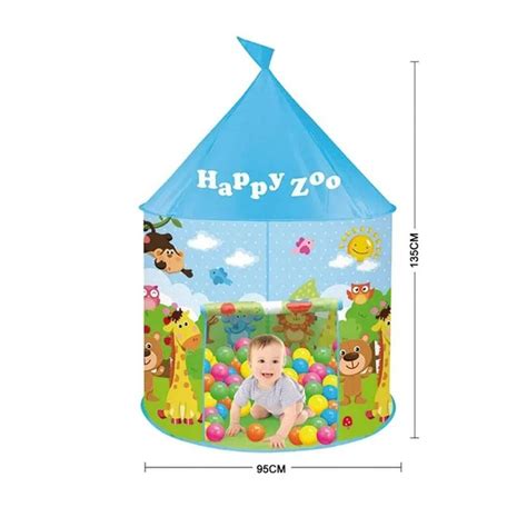 Tienda Happy Zoo de dibujos de animales con 25 bolas incluidas