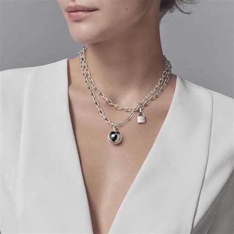 Tiffany & Co. | Tiffany and co jewelry, Jewelry trends, Lock necklace