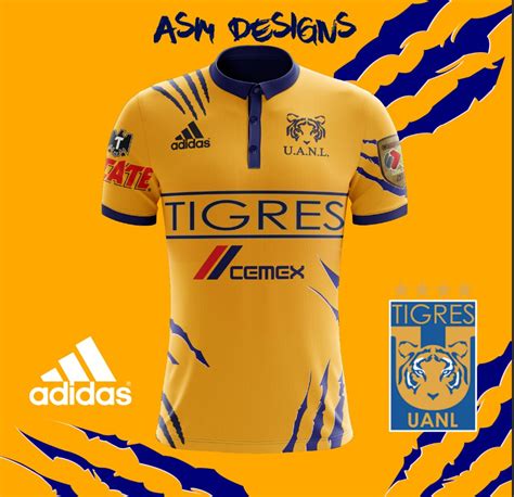 Tigres UANL 2018 Adidas Home Kit
