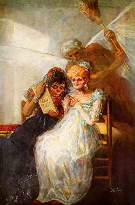 Time and the Old Women — Francisco Goya – Biblioklept