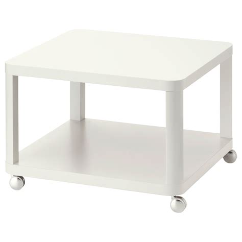 TINGBY Side table on casters, white, 25 1/4x25 1/4    IKEA | Ikea ...