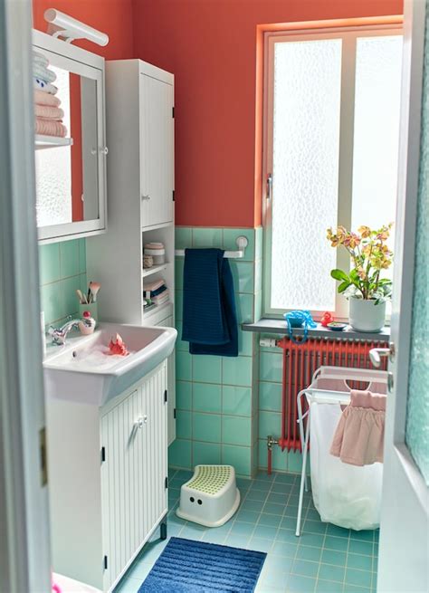 Tiny bathroom, big personality   IKEA