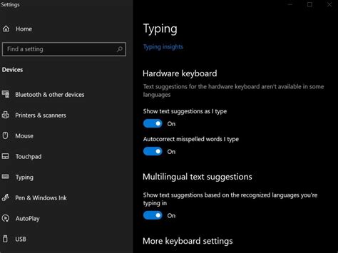 Tip de Windows 10: Sugerencias de texto expande el soporte ...