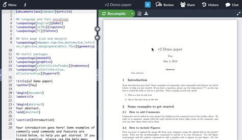 Tip of the Week: Overleaf v2 Autocompile   Overleaf, Online LaTeX Editor