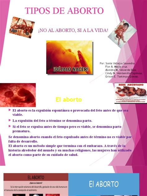 Tipos de Aborto Diapositivas   Universidad Nacional Toribio Rodriguez ...