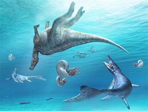 Tipos de dinosaurios marinos – Nombres y fotos