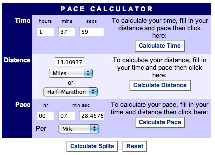 Tips for running a half marathon: Cool Runnings Pace ...