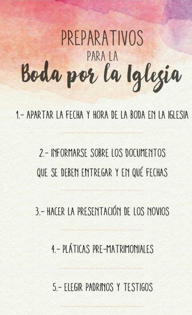 Tips: preparativos para la boda por la iglesia   Foro ...