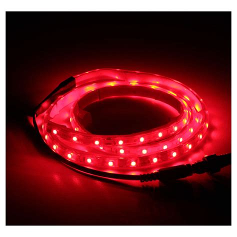 Tira Luces LED rojos 1,30 m conexión hembra | venta online ...