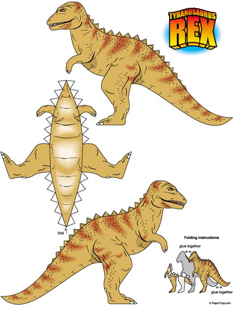 Tiranosaurio Rex Dinosaurios Para Colorear E Imprimir   Páginas Colorear