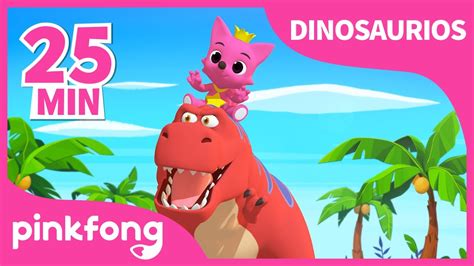 Tiranosaurio Rex y muchas más | Dinosaurios | +Recopilación | Pinkfong ...