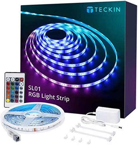 Tiras LED 5M,TECKIN Impermeable decoracion de luces con ...