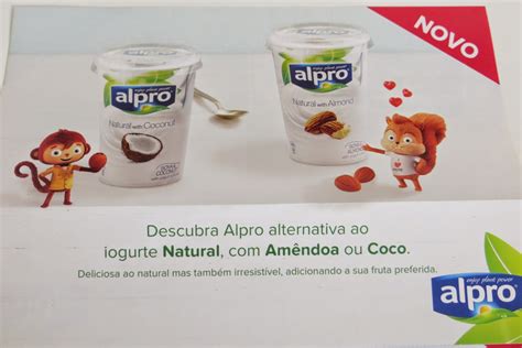 Tixismos: Alpro   Iogurte Natural, com Amêndoa e Coco