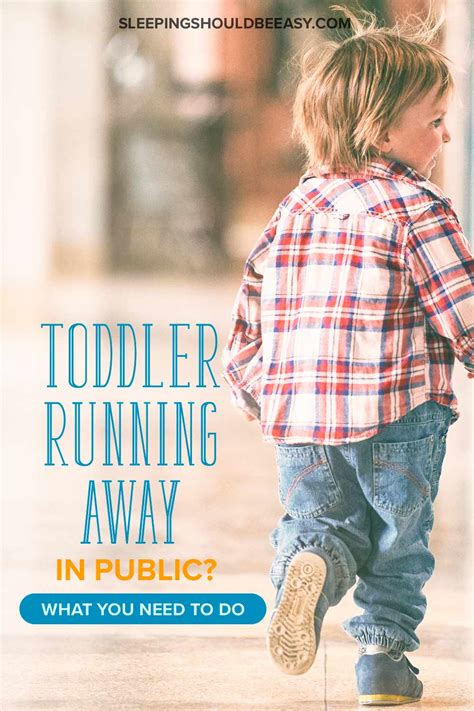 Toddler Running Away in Public? 6 Things You Need to Do
