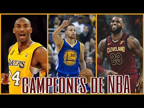 TODOS LOS CAMPEONES de la NBA | desde 2010 hasta 2019!!!   YouTube