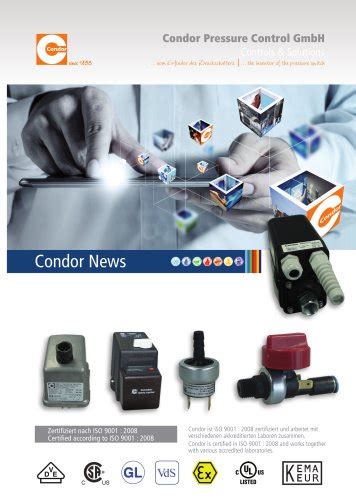 Todos los catálogos y folletos técnicos Condor Pressure Control GmbH