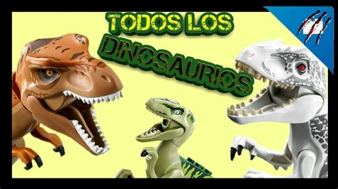 Todos los Dinosaurios en LEGO   RESUBIDO  .   YouTube