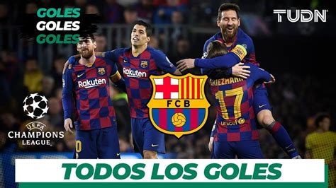 TODOS LOS GOLES: Barça en fase de grupos | Champions ...