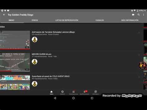 Todos mis videos YouTube