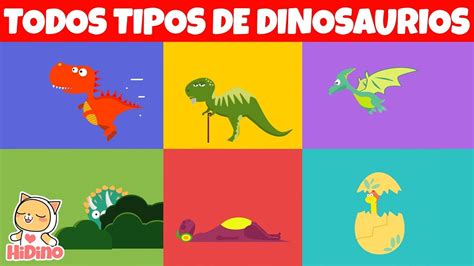 Todos Tipos De Dinosaurios | Canción de dinosaurios ...