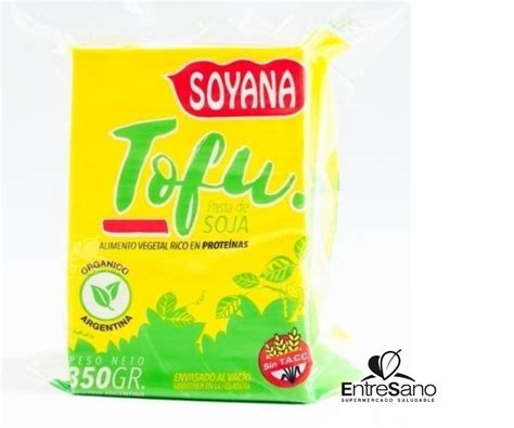 Tofu Pasta de Soja 350 Gr. – Soyana – Entresano