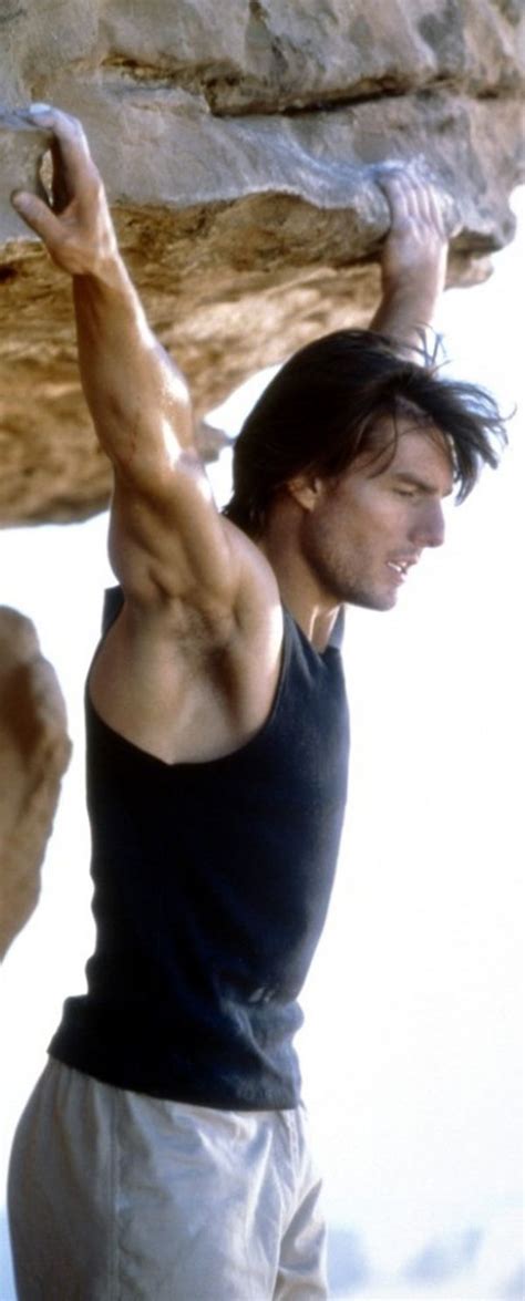 Tom Cruise does a lot of his own stunts. I like that ...