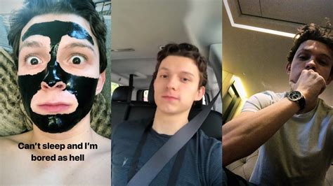 Tom Holland Instagram Stories / March April 2018   YouTube