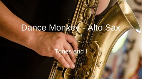 Tones and I   Dance Monkey   Alto Sax Sheet Music   YouTube