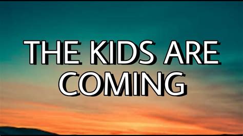 TONES AND I   THE KIDS ARE COMING  LYRICS    YouTube