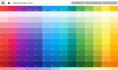 Tools For Generating Material Design Color Palettes » CSS ...