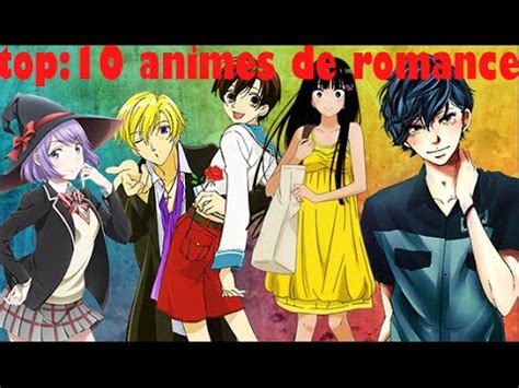 Top:10 Animes Romanticos/Vida Escolar   YouTube