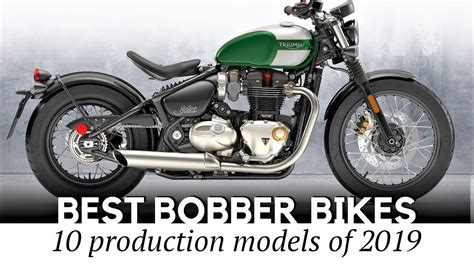 Top 10 Bobber Motorcycles Showing a Modern Take on Classic ...