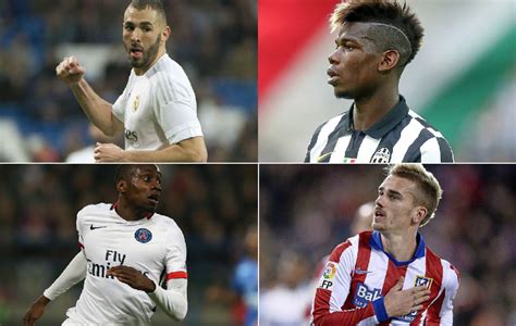 Top 10 de futbolistas franceses en 2015   France Football ...