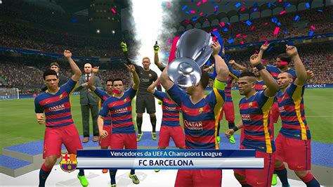 TOP 10 GOLS FC BARCELONA UEFA CHAMPIONS LEAGUE PES2016 [PC ...