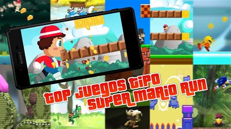 TOP 10 Juegos como Super Mario Run | ALTERNATIVAS | Juegos ...