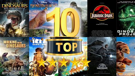 Top 10 las mejores películas de Dinosaurios   YouTube