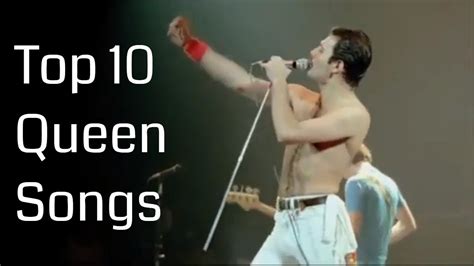 Top 10 Queen Songs   The HIGHSTREET   YouTube
