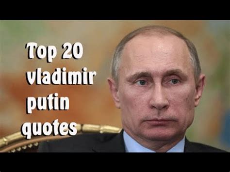 Top 20 vladimir putin quotes || The Current President of ...