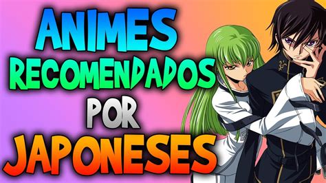 TOP 5:Animes RECOMENDADOS por los JAPONESES   YouTube