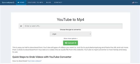 Top 5 Best YouTube to MP4 Online Converters