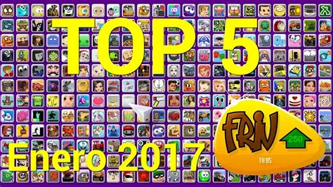 TOP 5 Mejores Juegos Friv.com de ENERO 2017   YouTube