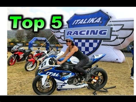 Top 5 motos de carreras de Italika   YouTube