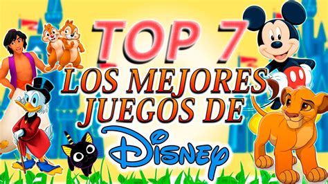 Top 7 Los Mejores Juegos de Disney   YouTube