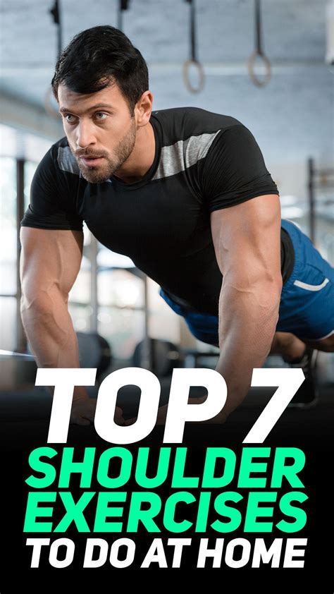 Top 7 Shoulder Exercises To Do At Home! | Workout results ...