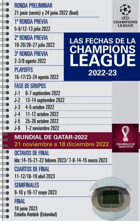 Top secret: Así cambiará el calendario de la Champions por el Mundial 2022