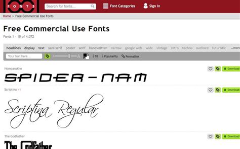 Top Sources for Free Font Families   Best Free Fonts