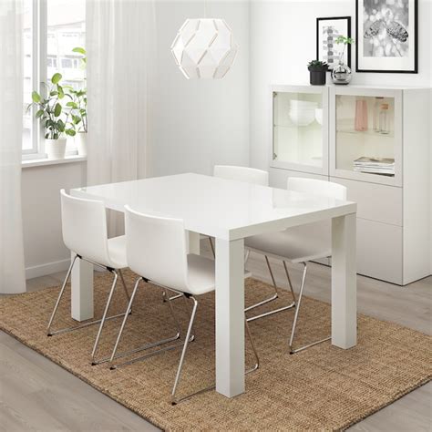 TORESUND Mesa, blanco alto brillo   IKEA