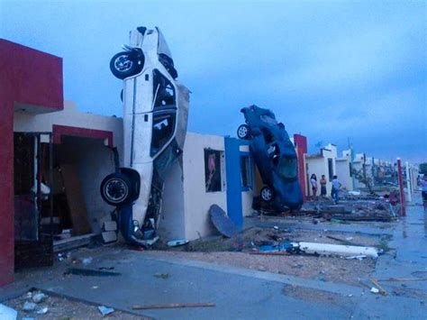 Tornado categoría 4 azota a Ciudad Acuña, Coahuila ...
