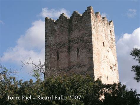 Torre Fael – Castelldefels / Baix Llobregat | Torres, Fortificaciones ...