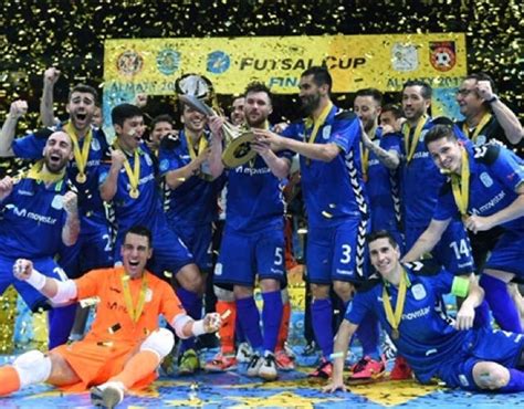 Torrejón celebra el triunfo del Movistar Inter, campeón de ...